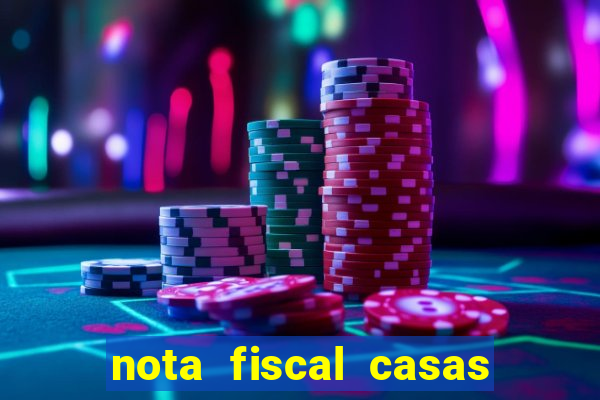 nota fiscal casas bahia 2 via